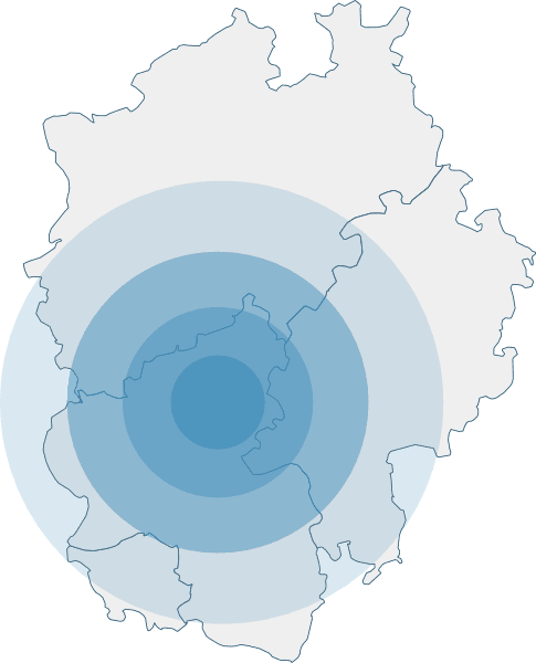 1x1MED im Einsatzgebiet von Köln bis Frankfurt